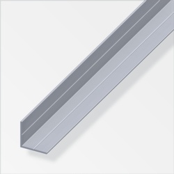 Alfer Angle Raw Aluminium - 23.5mm x 23.5mm x 1m - STX-368495 