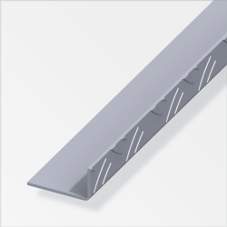 Alfer Angle Checkerplate Aluminium - 23.5x43.5x1m - STX-368505 