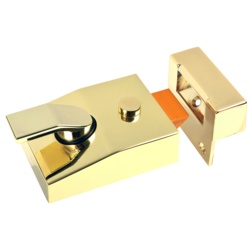 Sterling Double Locking Night Latch - Brass 60mm - STX-368690 