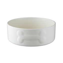 Mason Cash Colour Mix Dog Bowl - 20cm Cream - STX-368915 