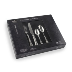 Grunwerg 24 Piece Cutlery Set - Bead - STX-369041 