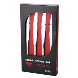 Zodiac Stainless Steel Steak Knives - 4 Piece - STX-369925 