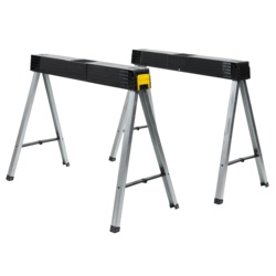 Stanley Fold Up Sawhorse - Pair - STX-370503 