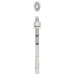 Rawlplug Zinc Plated Throughbolt - 12X100 Pack 4 - STX-372234 