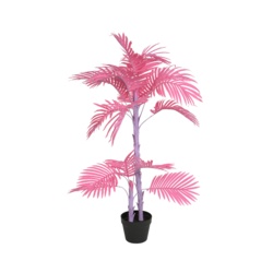 Kaemingk PLC Palm In Pot Pink - 80x103 - STX-372356 