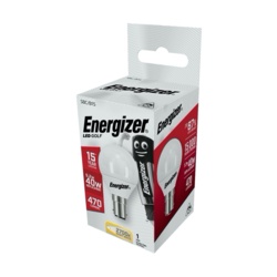 Energizer LED Golf 470lm Opal B15 Warm White - 2700k - STX-373059 