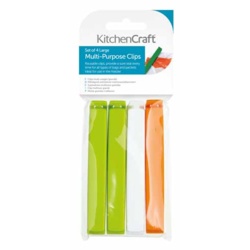 KitchenCraft Bag Clips - Large 4 Piece - STX-373245 