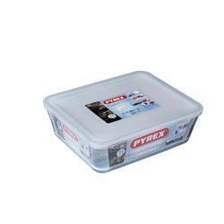 Pyrex Rectangular Dish With Lid - 4L - STX-373466 