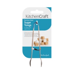 KitchenCraft Sugar Tongs - Stainless Steel - STX-373543 