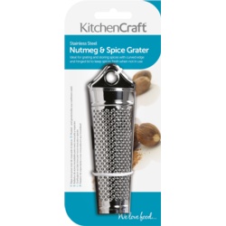 KitchenCraft Nutmeg And Spice Grater - Stainless Steel - STX-373558 