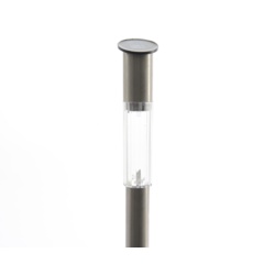 Lumineo LED Solar Stainless Steel Garden Light - Warm White 60cm - STX-373772 