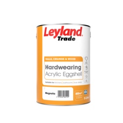 Leyland Trade Acrylic Eggshell - 5L Magnolia - STX-374073 