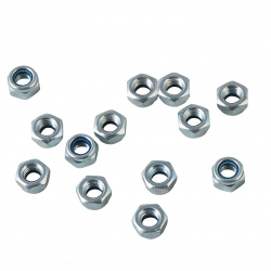 SupaFix Nylon Locking Nut BZP - M6 - STX-374336 