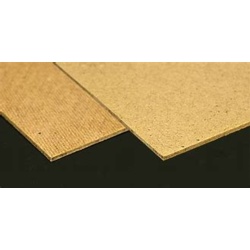 Brown Standard Hardboard - 610mm x 1220mm x 3.2mm - STX-374382 