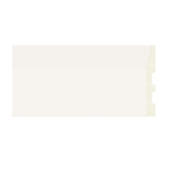 Emafyl White Chamfored Skirting Board - 119mm x 2.9m - STX-374488 