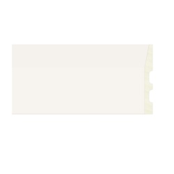 Emafyl White Chamfored Skirting Board - 119mm x 2.9m - STX-374488 