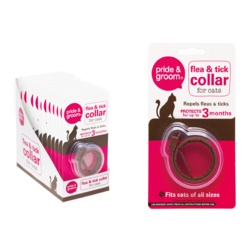 Pride & Groom Flea & Tick Collar For Cats - STX-374682 