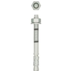 Rawlplug Zinc Flake Throughbolt Option 1 - 16X140 - STX-375088 