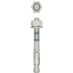 Rawlplug A4 Stainless Steel Throughbolt Option 7 - 24X260 Box 10 - STX-375195 