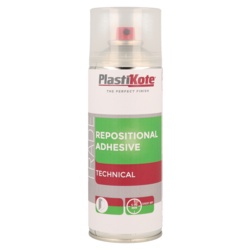 PlastiKote Repositional Adhesive Spray - 400ml - STX-376465 