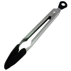 Tala Stainless Steel Tongs With Silicone Head - 23cm - STX-376479 