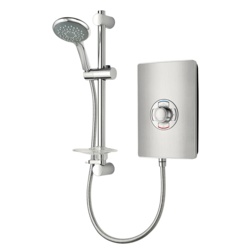 Triton Collection II 9.5kw Electric Shower - Brushed Steel - STX-376513 
