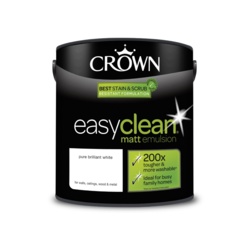 Crown Easyclean Matt 2.5L - Pure Brilliant White - STX-377050 