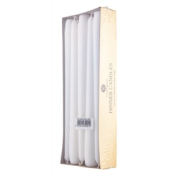 Prices Dinner Candles Pack 10 - White - STX-377451 