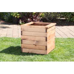 Charles Taylor Large Wooden Planter - W47 x D47 x H38cm - STX-377899 