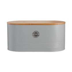 Typhoon Living Bread Bin - Grey - STX-377938 