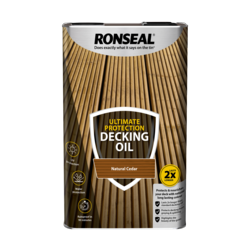 Ronseal Ultimate Protection Decking Oil 5L - Natural Cedar - STX-377984 