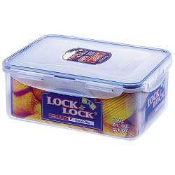 Lock & Lock Food Storage Container - Rectangular - 2.6L (250 x 180 x 93mm) - STX-380527 