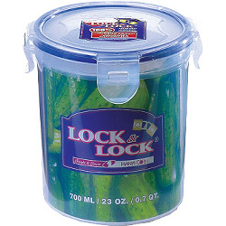 Lock & Lock Round Container - 700ml (101 x 118mm) - STX-381206 