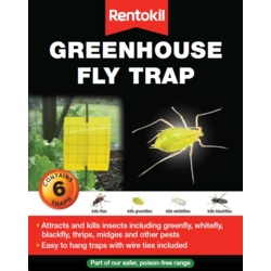 Rentokil Greenhouse Fly Trap - 6 Traps - STX-382226 