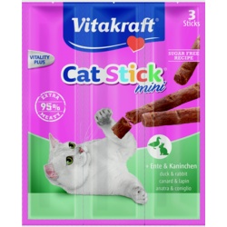 Vitakraft Mini Cat Stick - Duck & Rabbit - STX-385943 