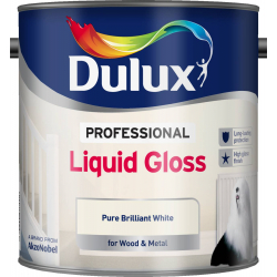 Dulux Professional Liquid Gloss 2.5L - Pure Brilliant White - STX-391398 