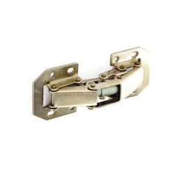 Securit Easy-On Hinges Sprung Zinc Plated (Pair) - 105mm - STX-391947 