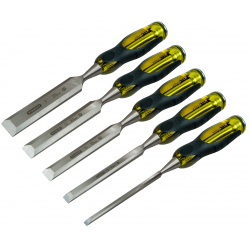 Stanley Chisel Set 5 Piece - 6,12,18.25,32 - STX-398659 