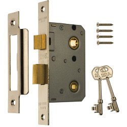 ERA Bathroom Locks 64mm - Finish - Chrome Effect - STX-399610 