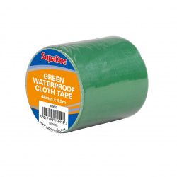 SupaDec Waterproof Cloth Tape - 48mm x 4.5m Green - STX-409681 