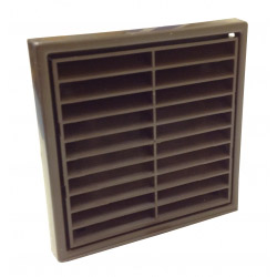 Manrose Fixed Grill 4" - Brown - STX-412307 