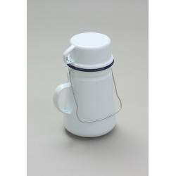 Falcon Tea Can Including Cup - Traditional White - 11cm x 19D - STX-441308 