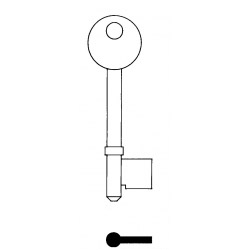 Union 5 Lever Key Blank - Pack 10 - STX-443427 