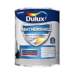 Dulux Weathershield Exterior Gloss 750ml - Oxford Blue - STX-445740 