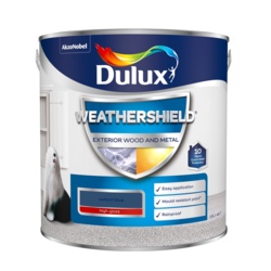 Dulux Weathershield Exterior Gloss 2.5L - Oxford Blue - STX-446651 