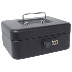 Sterling Cash Box With Combo Lock - 8" - STX-447607 