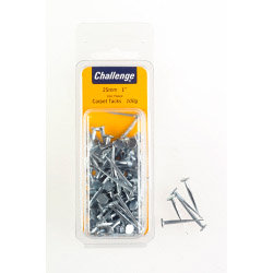 Challenge Carpet Tacks - Zinc Plated (Folding Clam Pack Pack) - 25mm - STX-450860 