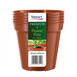 Stewart Flower Pot Pack of 5 - 5" - STX-451750 