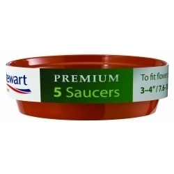 Stewart Flower Pot Saucer Pack 5 - 3-4" - STX-452002 