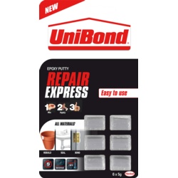 UniBond Repair Express Power Putty - 6 x 5g Doses - STX-454223 